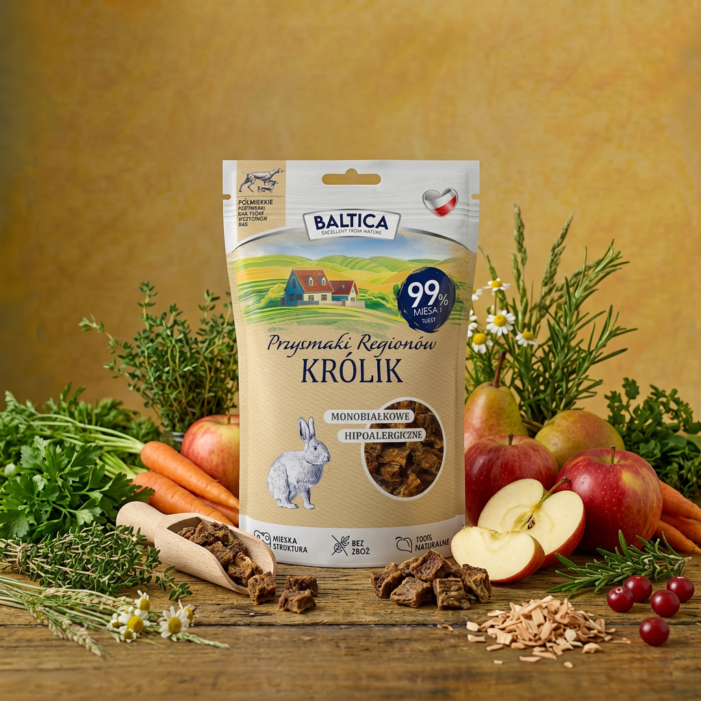 Baltica – Półmiękkie przysmaki z królika 80g