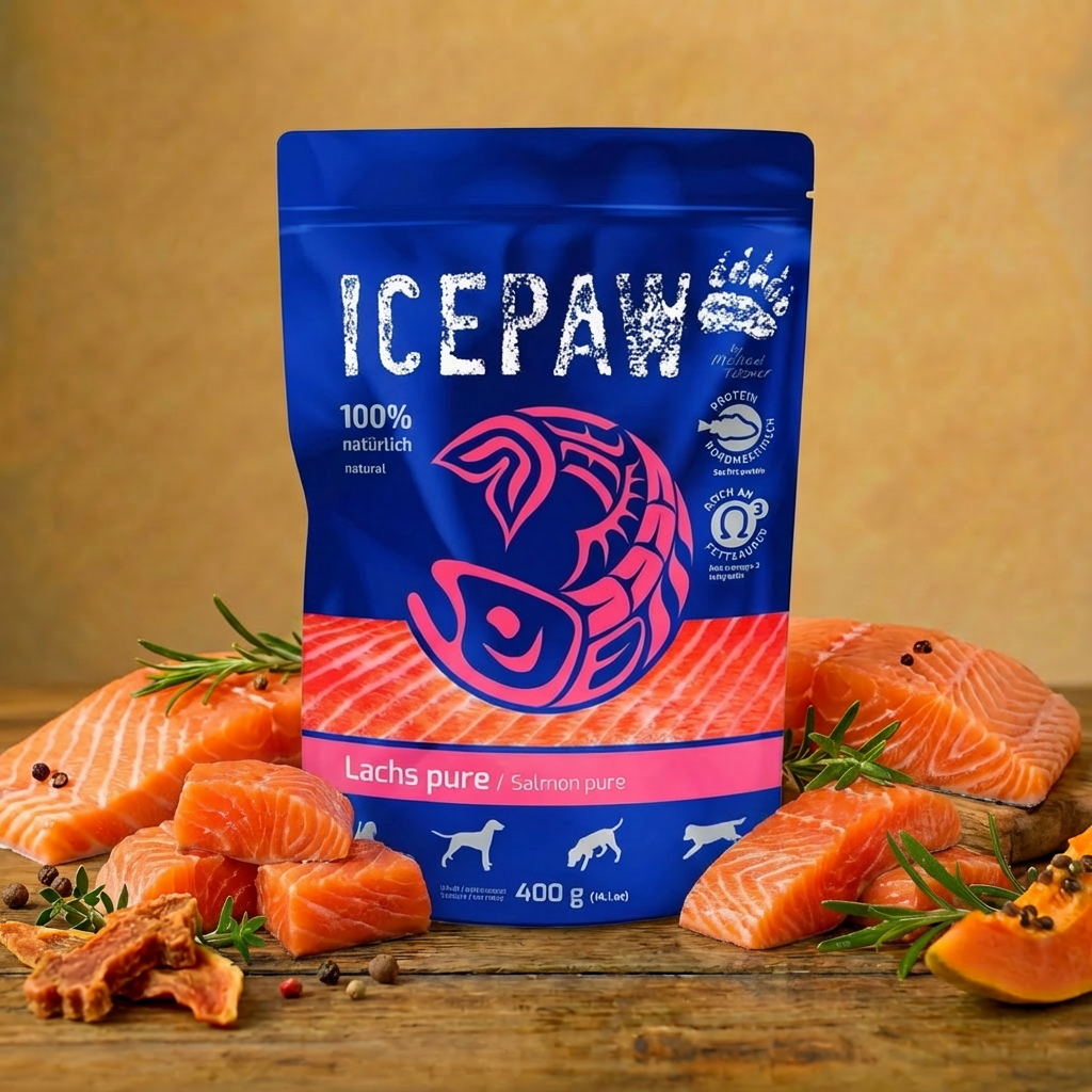 Icepaw - High Premium - 100g Łosoś 100%