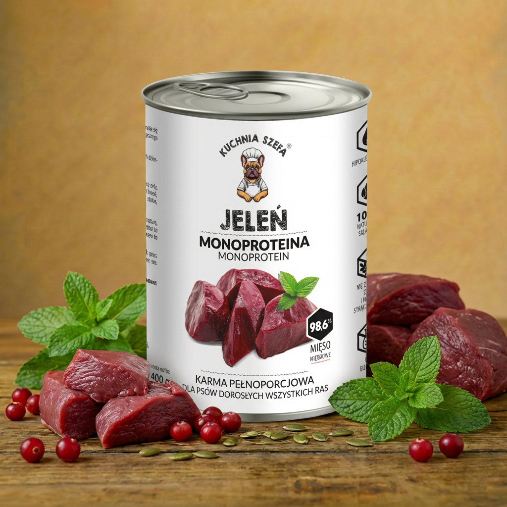 Kuchnia Szefa Adult – Jeleń 400g