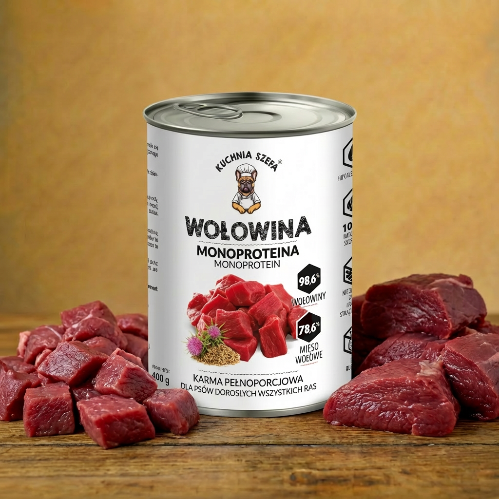 Kuchnia Szefa Adult – Wołowina 400g