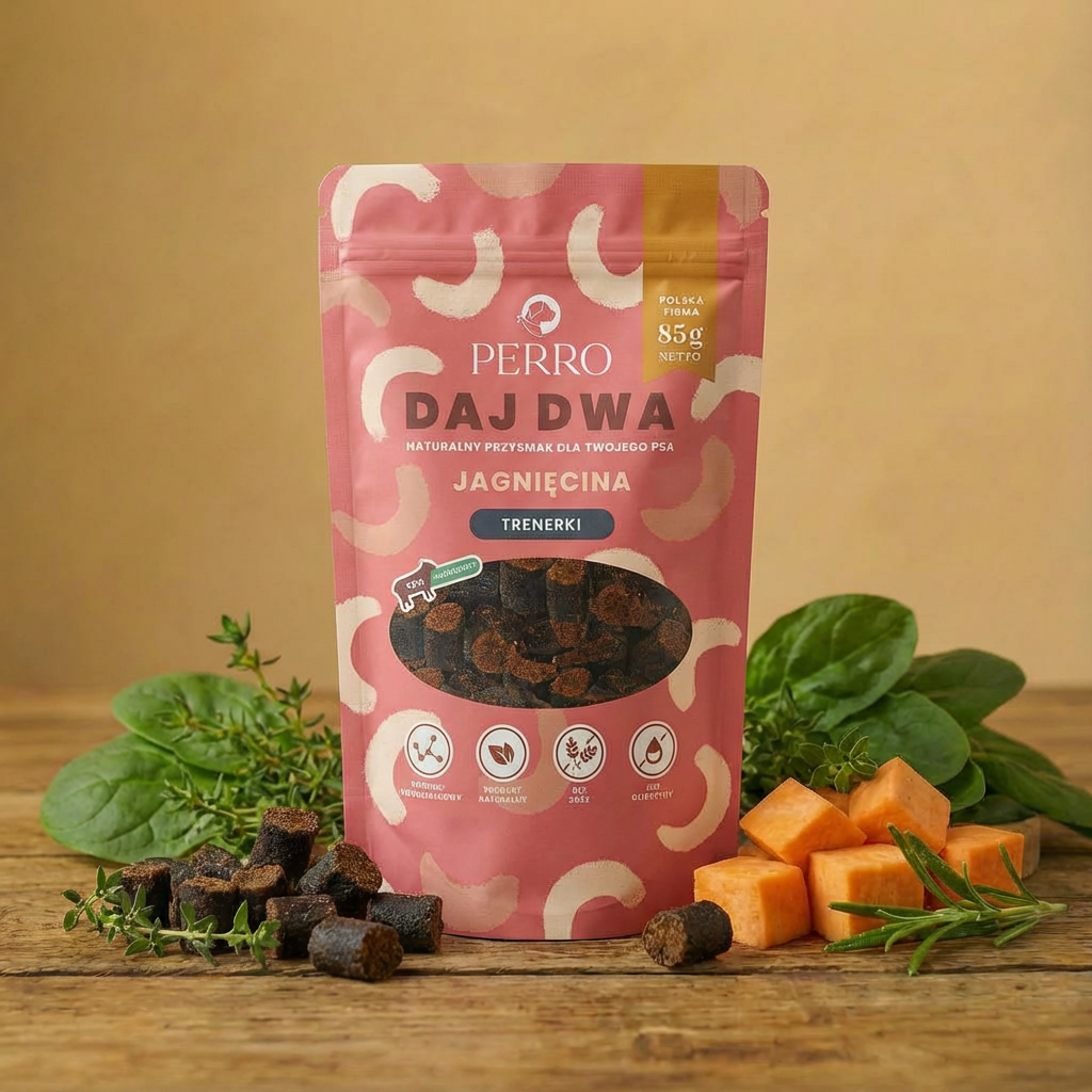 Perro - DAJ DWA Jagnięcina dla psa 85g