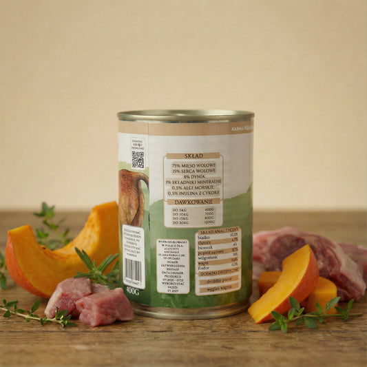 Polana Smaku Wołowina z dynią 400g