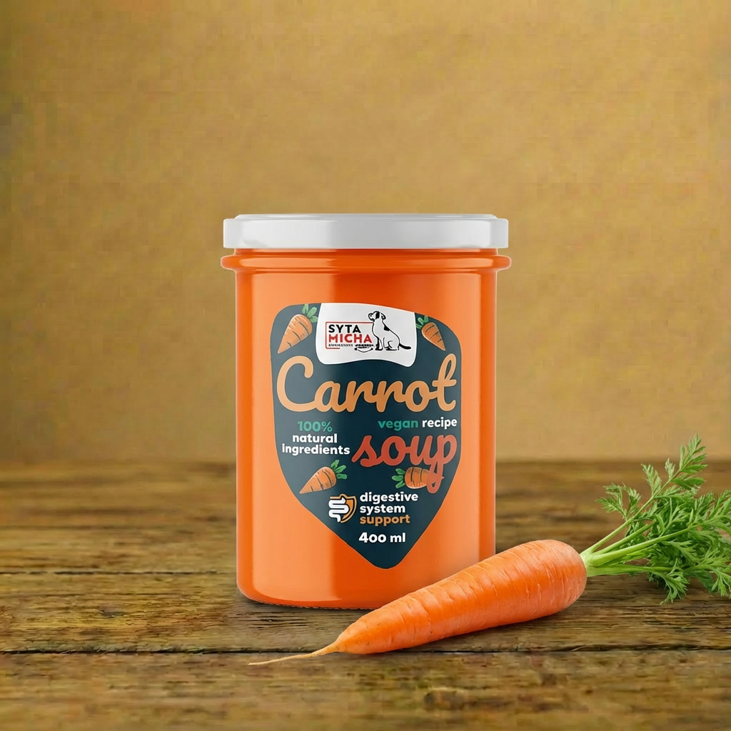 Syta Micha - Marchewkowa zupa dla psa 400ml