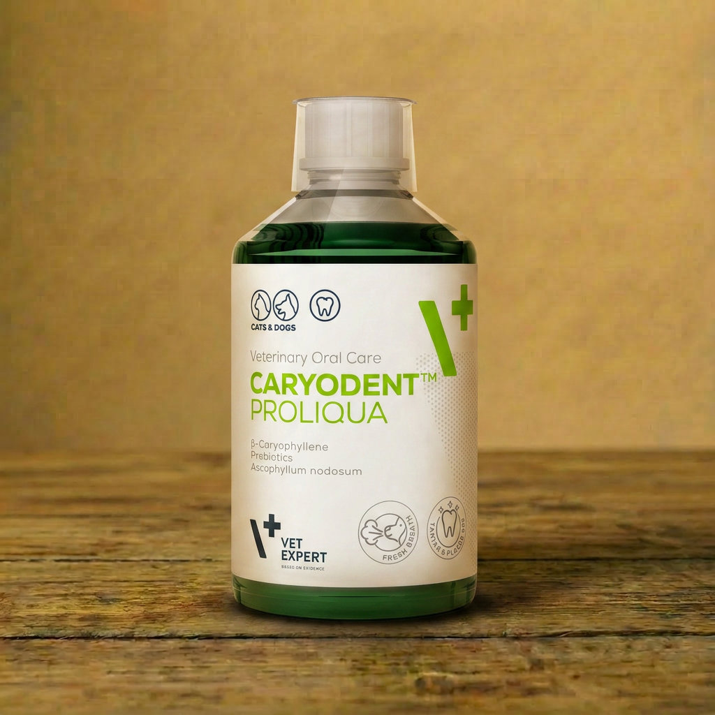 VetExpert – Caryodent – Płynny dodatek do wody pitnej 250ml