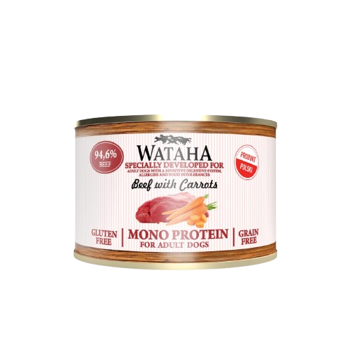 Wataha Mono Protein ADULT Dog 94,6% Wołowina z Marchewką