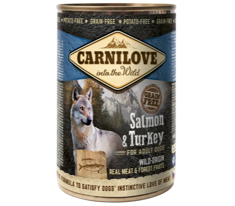 Carnilove Wild Wet Salmon & Turkey for Adult Dogs