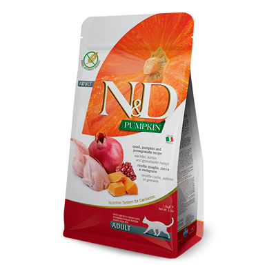 N&D CAT PUMPKIN QUAIL&POMEGRANATE ADULT NEUTERED 300g