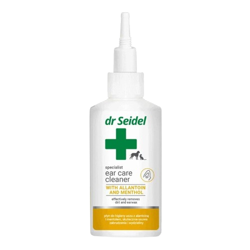 Dr Seidel Płyn do przemywania uszu dla psów i kotów 75ml