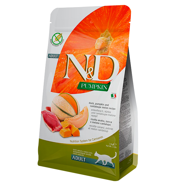N&D CAT PUMPKIN DUCK&CANTALUPE ADULT 1.5kg