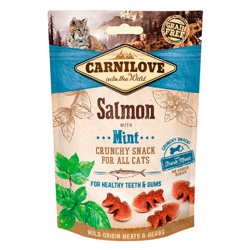 Carnilove Crunchy Snack Salmon & Mint With Fresh Meat