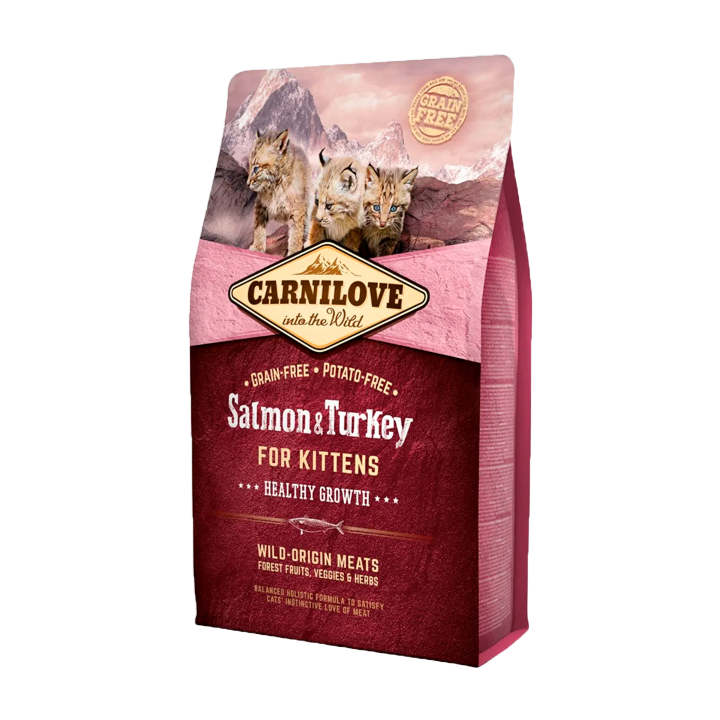 CARNILOVE CAT SALMON&TURKEY FOR KITTENS 2kg