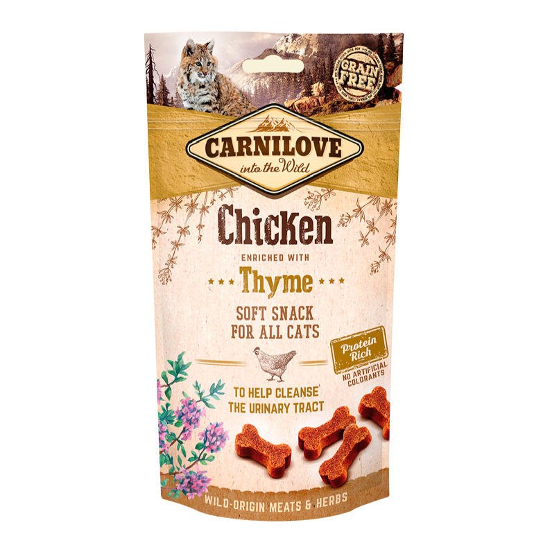 Carnilove Semi-Moist Snack Chicken & Thyme