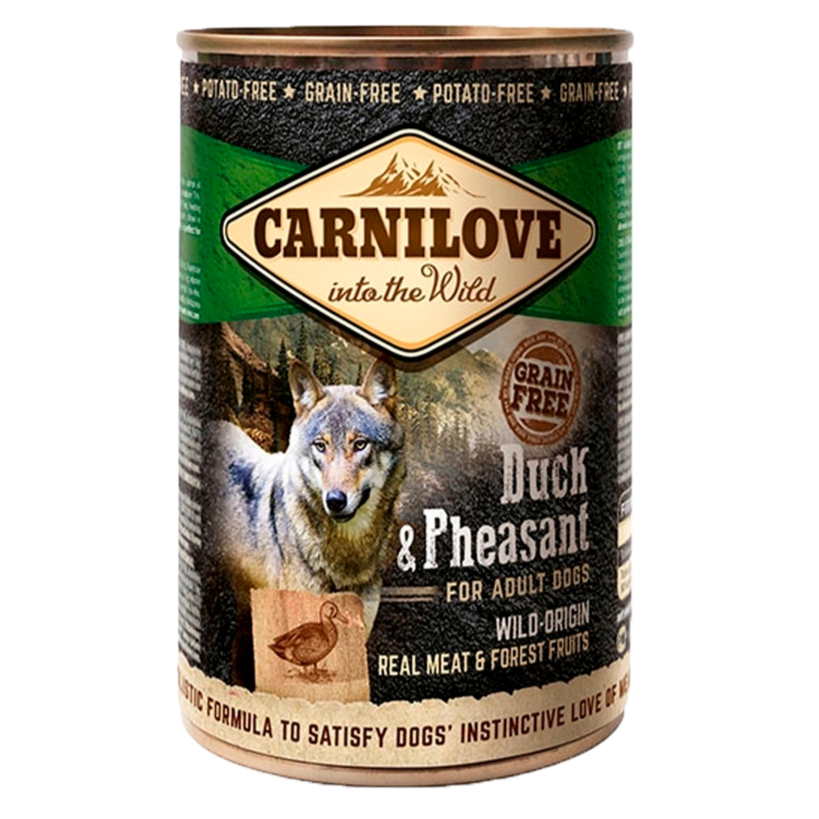 Carnilove Wild Wet Duck & Pheasant for Adult Dogs