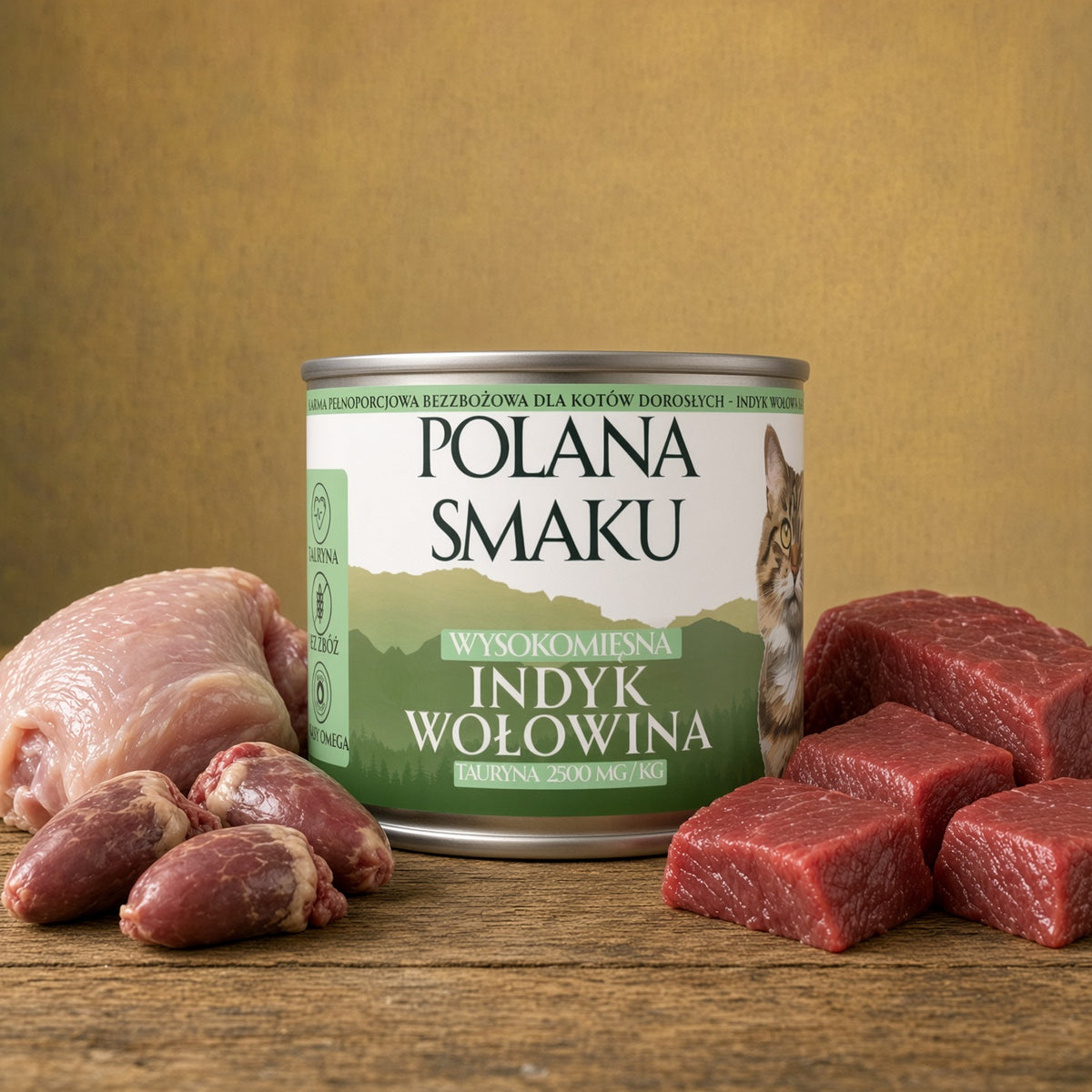 Polana Smaku KOT – Indyk i Wołowina 200g