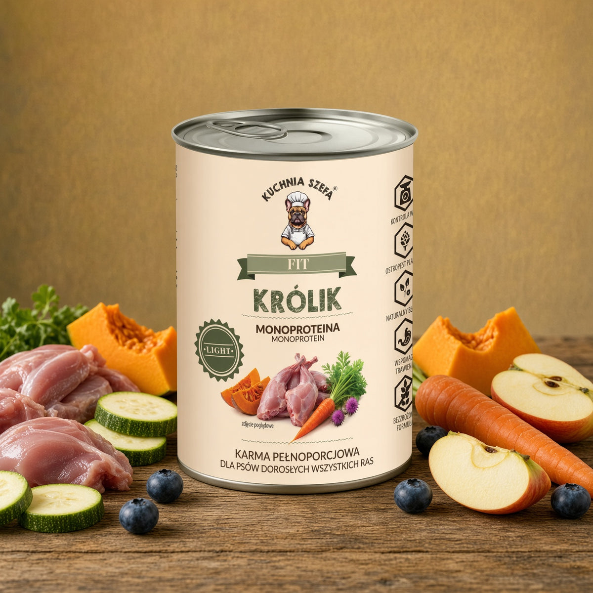 Kuchnia Szefa FIT – Królik 400g