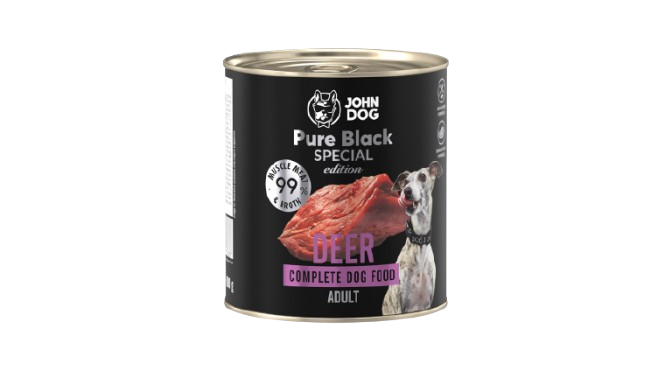 John Dog Pure Black Special Edition Jeleń
