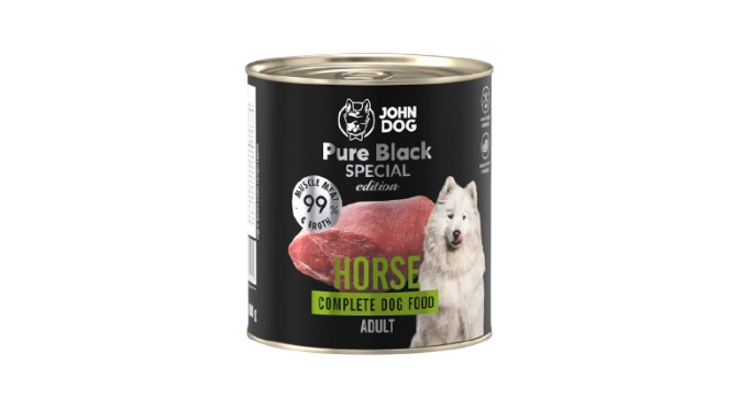 John Dog Pure Black Special Edition Konina