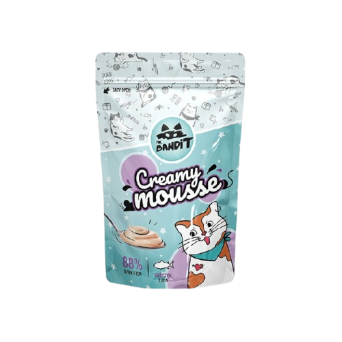MR. BANDIT CREAMY MOUSSE - kremowa przekąska dla kota z tuńczykiem