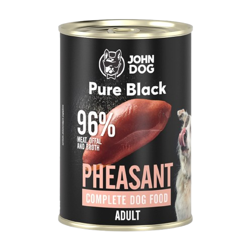 John Dog PURE BLACK Dorosły Bażant