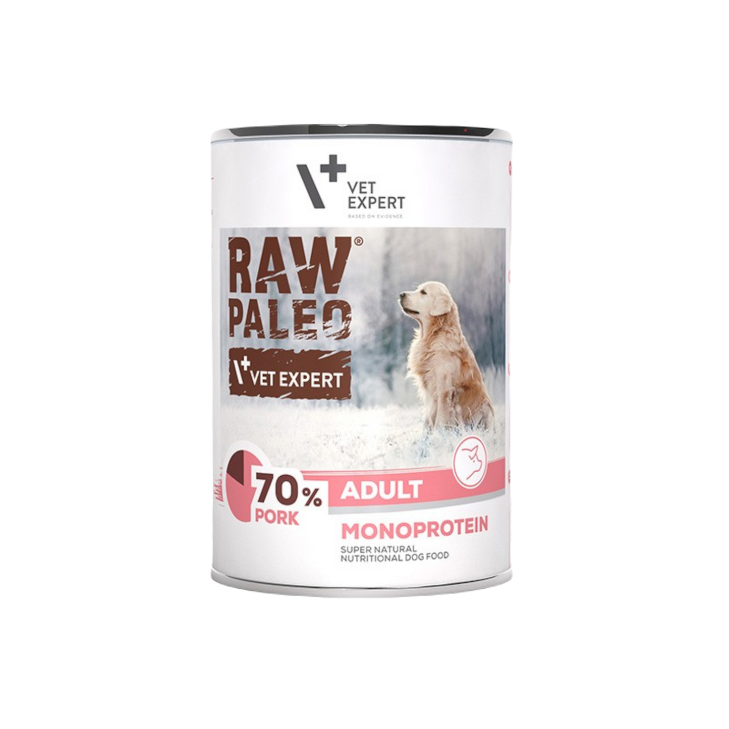 RAW PALEO ADULT Dog Monoproteina z wieprzowiną