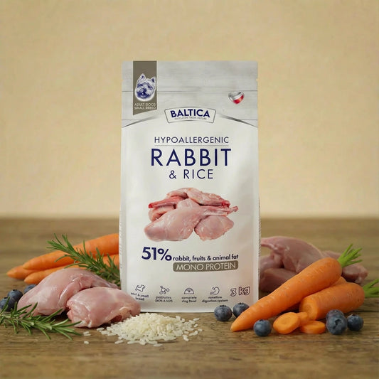 Baltica - Adult z królikiem i ryżem dla małych ras 3kg