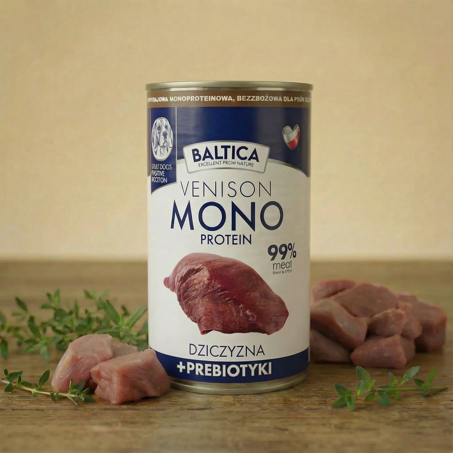 Baltica Adult Dziczyzna z prebiotykami 400g