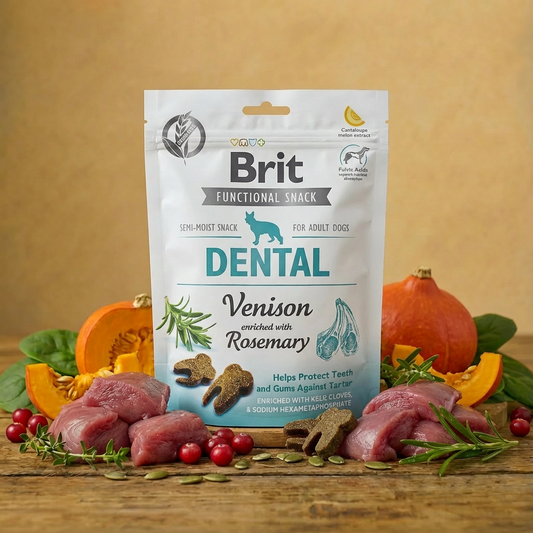 Brit - Functional Dental - Jeleń 150g