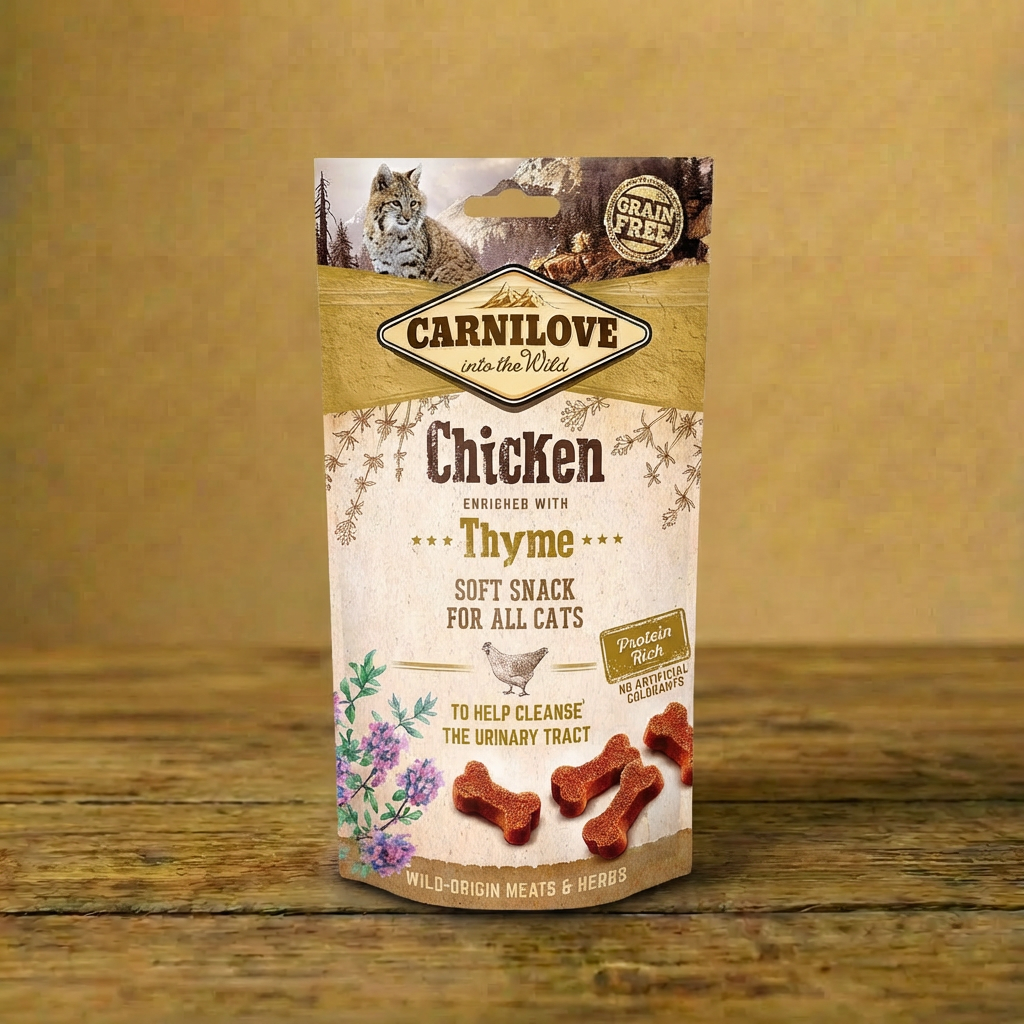 Carnilove Semi-Moist Snack Chicken & Thyme