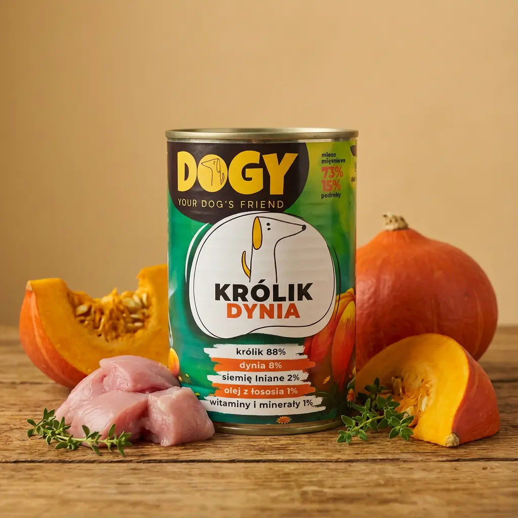 DOGY - Karma mokra Królik z Dynią