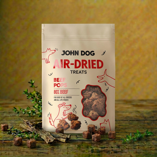 John Dog Kulki wołowe Air Dried dla psa 80g