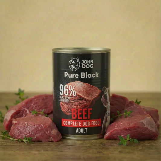 John Dog Pure Black Adult Wołowina 400g