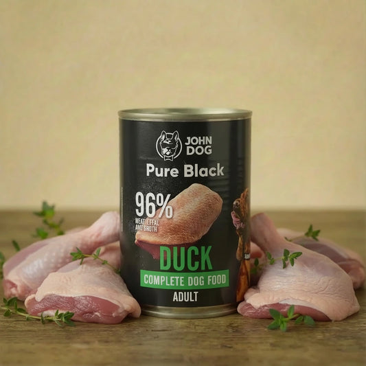 John Dog Pure Black Kaczka 400g