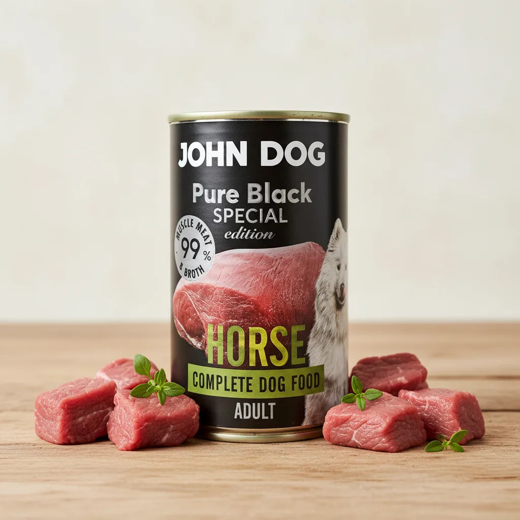 John Dog Pure Black SPECIAL EDITION Konina 400 g