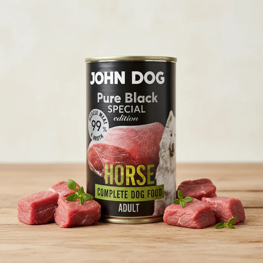 John Dog Pure Black SPECIAL EDITION Konina 400 g