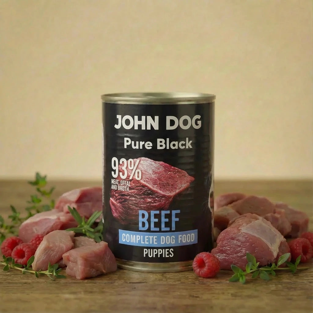 John Dog Pure Black Wołowina 400g
