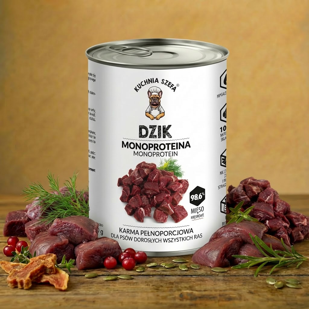 Kuchnia Szefa Adult – Dzik 400g