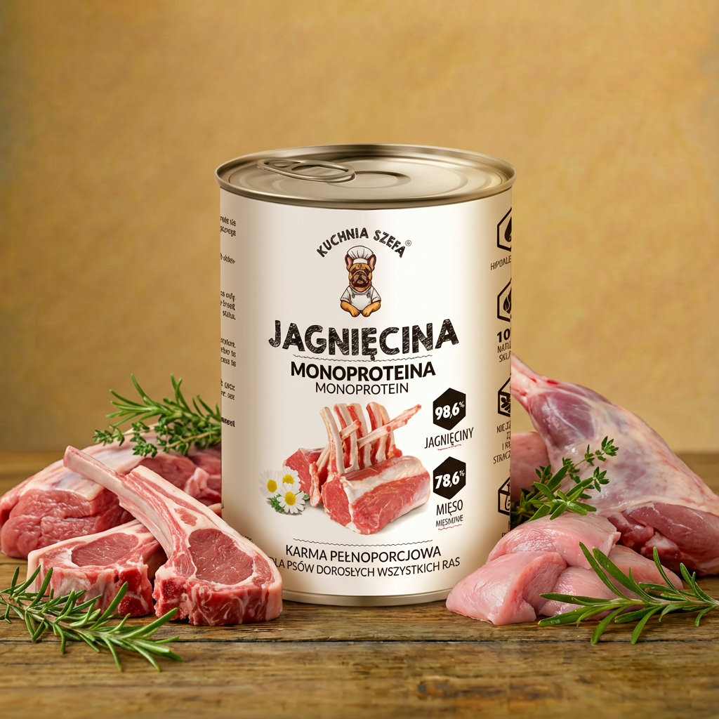 Kuchnia Szefa Adult – Jagnięcina 400g