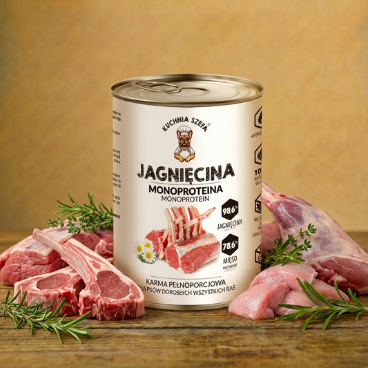 Kuchnia Szefa Adult – Jagnięcina 400g