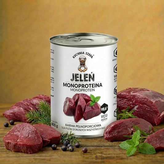 Kuchnia Szefa Adult – Jeleń 800g