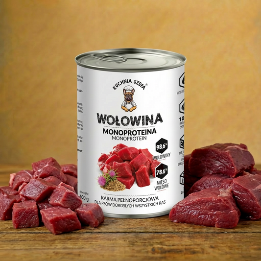 Kuchnia Szefa Adult – Wołowina 400g