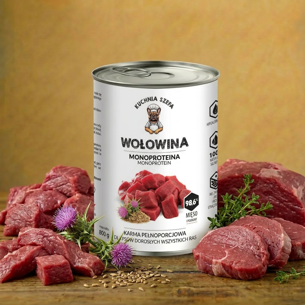 Kuchnia Szefa Adult – Wołowina 800g