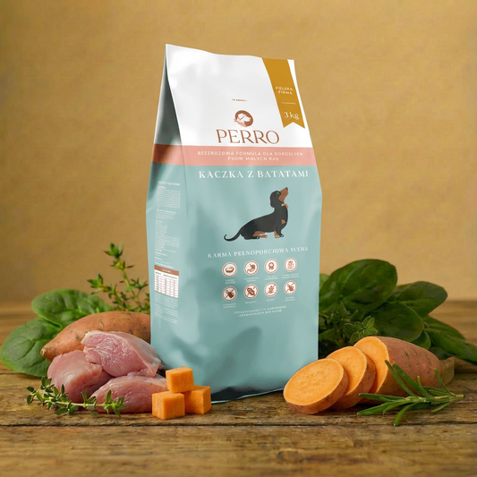 Perro - Adult Kaczka z batatami 3kg - Małe rasy