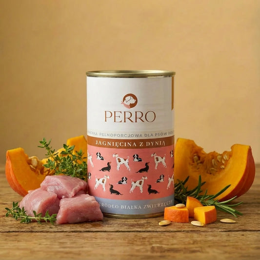 Perro - Jagnięcina z dynią 400g