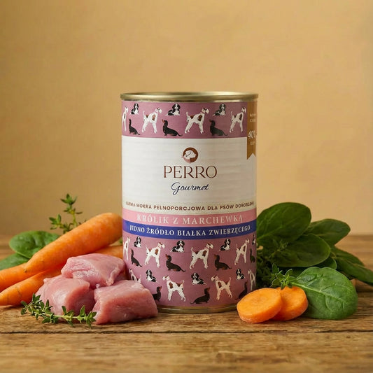 Perro - Adult Królik z marchewką 400g