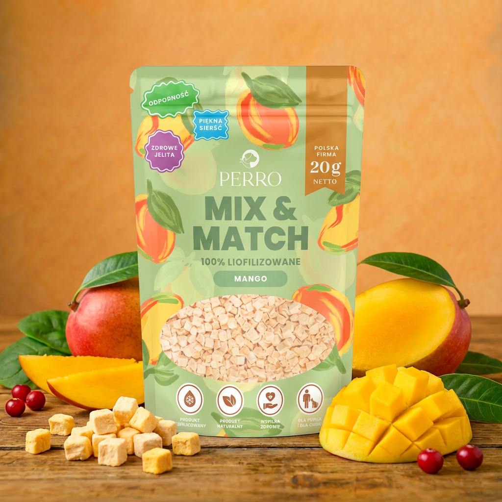 Perro - MIX & MATCH - Mango liofilizowane 20g