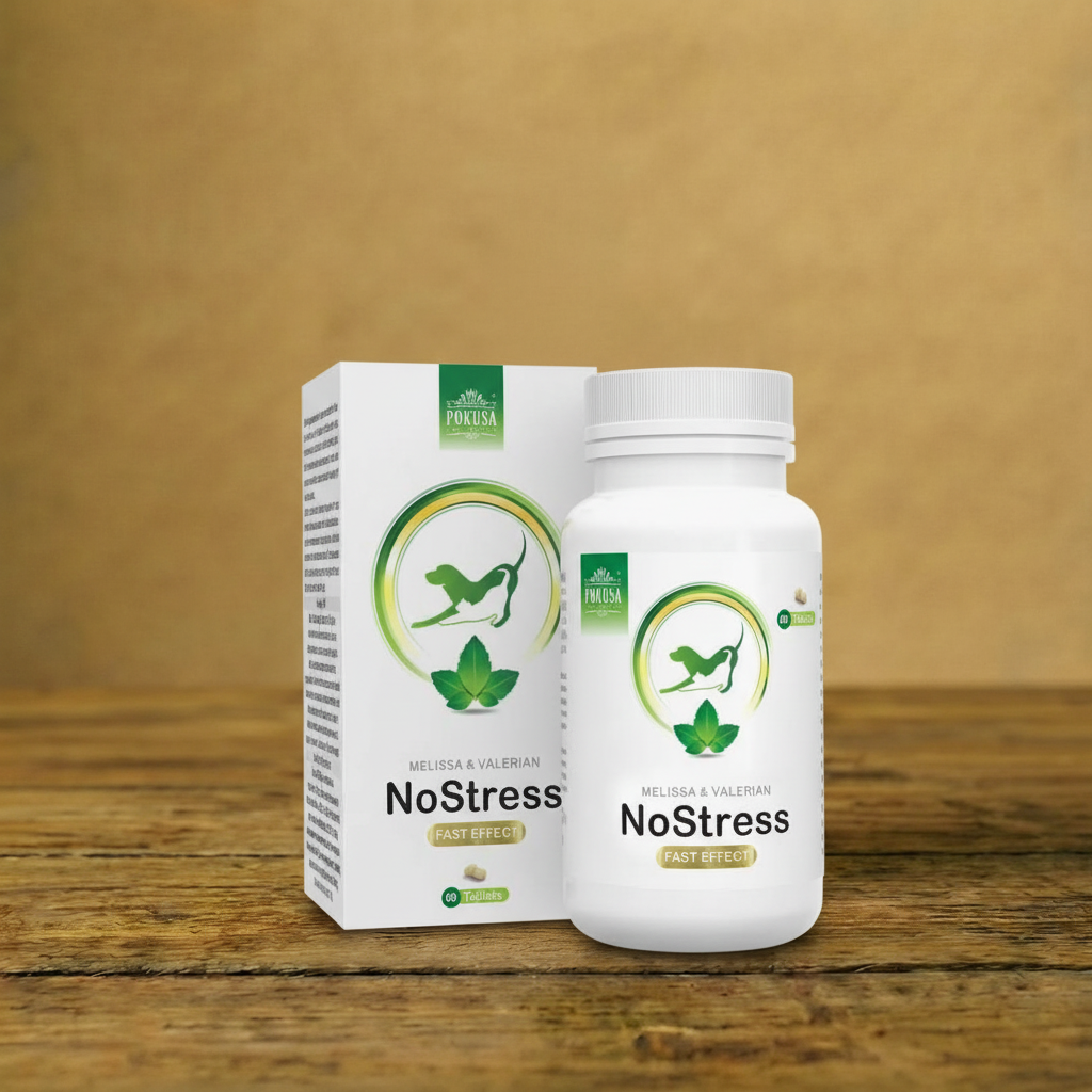 Pokusa – NoStress 60 tabletek uspokajających dla psów i kotów