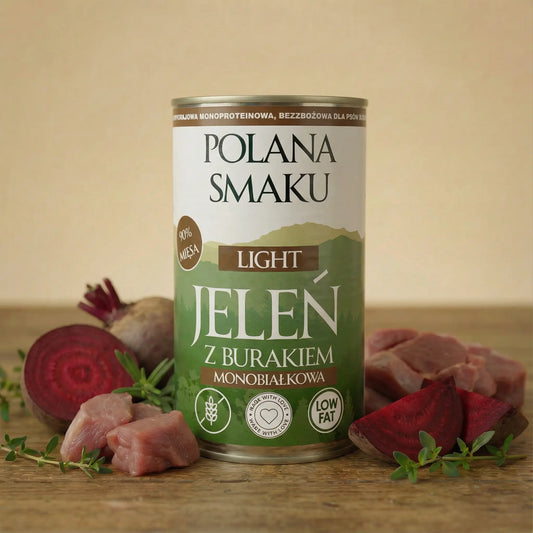 Polana Smaku Jeleń z burakiem LIGHT 400g