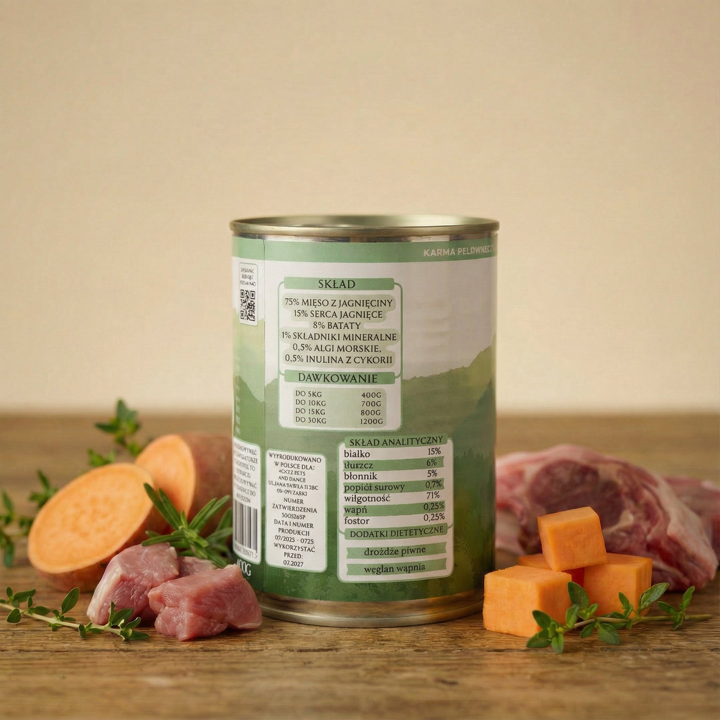 Polana Smaku - Jagnięcina z batatami 400g