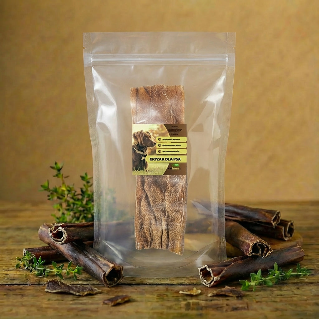 Psi Smak - Skóra dzika dla psa 100g