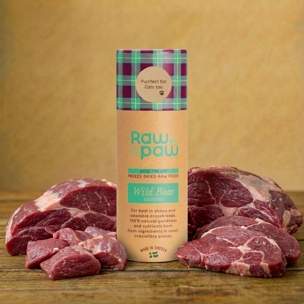 RAW for PAW WILD Boar - dzik liofilizowane przysmaki 45g